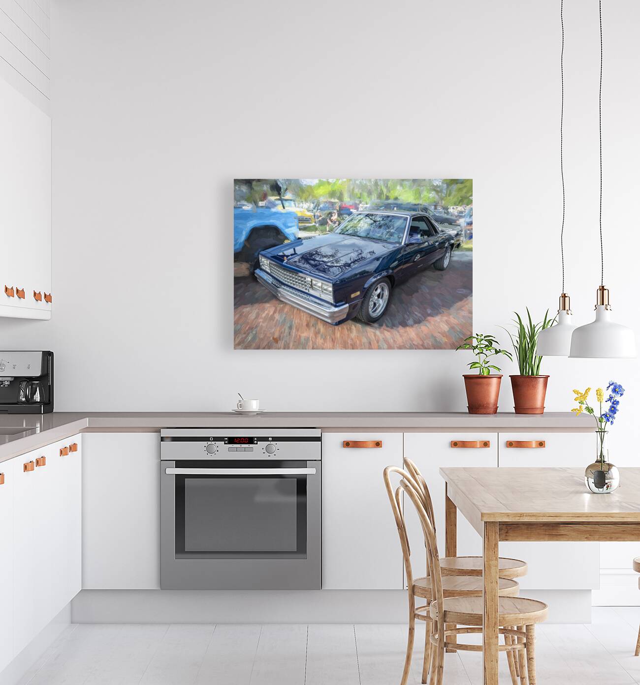 1982 Dark Blue Chevrolet El Camino SS X 5 Reproduction