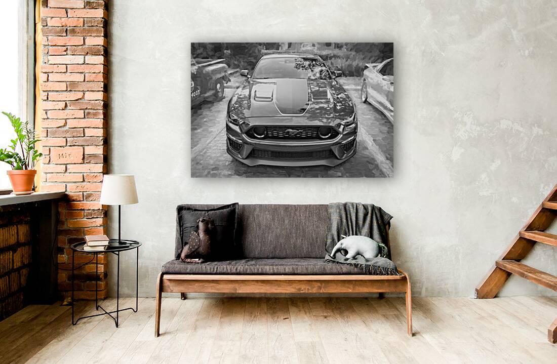  2022 Ford Mustang Mach 1 Eruption Green X 5 Reproduction