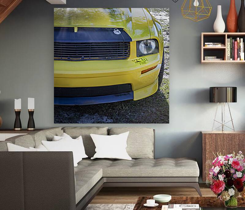 2008 Yellow Ford Mustang GT VMP X 1 Reproduction