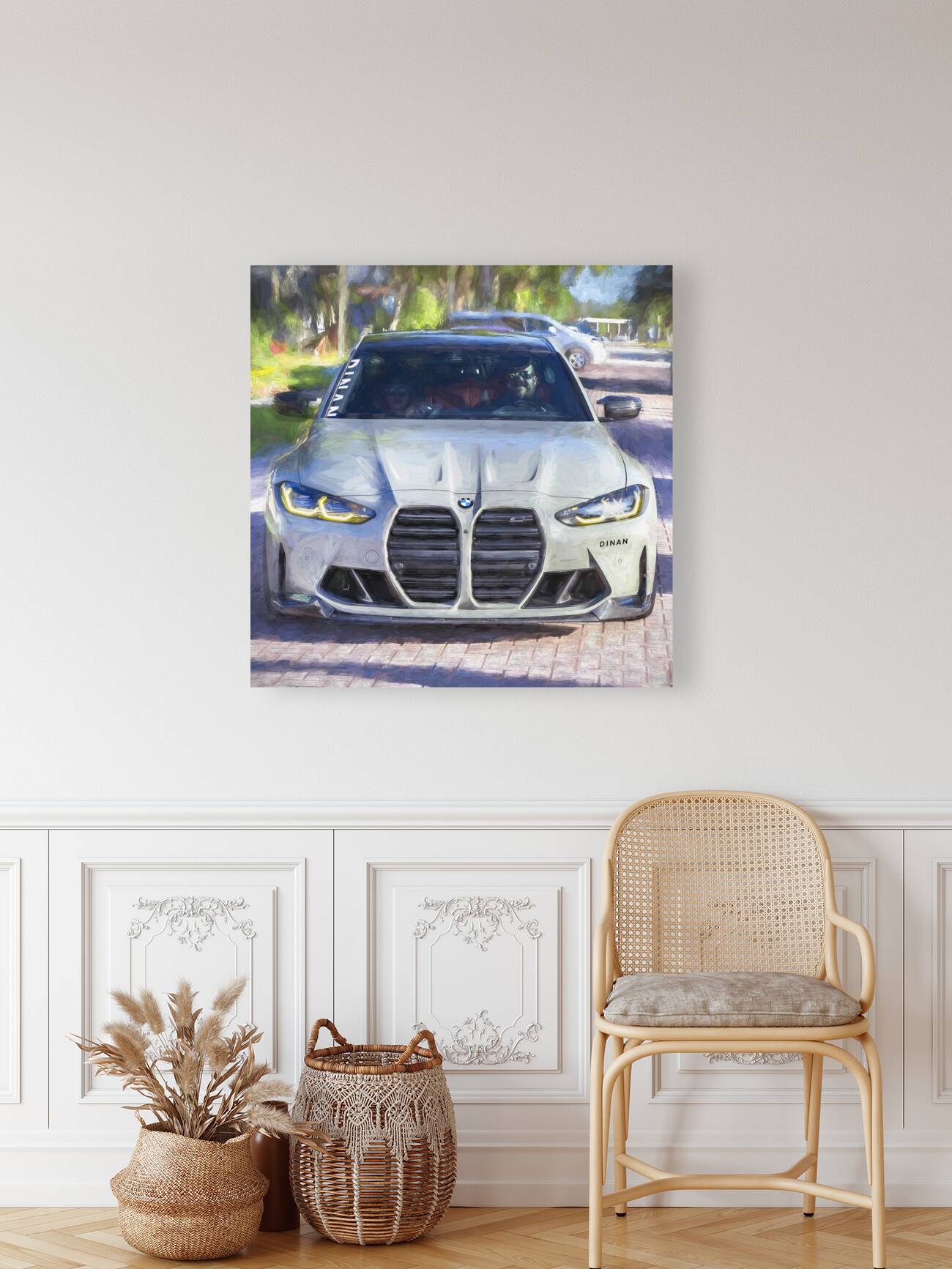 2023 Gray BMW M3 Competition X 5 Reproduction