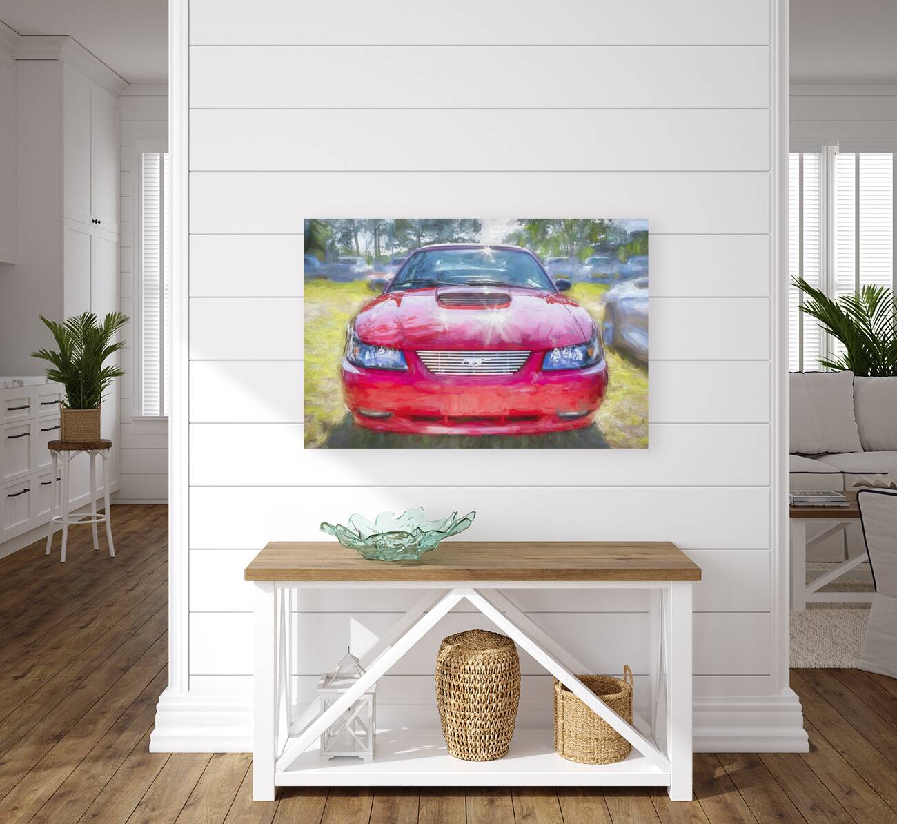 2004 Red Ford Mustang Mach 1 40th Anniversary X 7 Reproduction