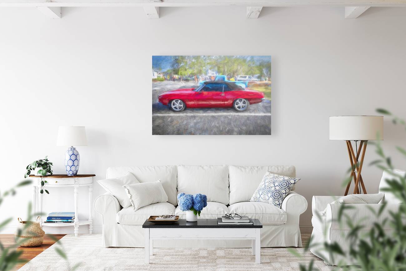 1969 Red Camaro Convertible X 11 Reproduction