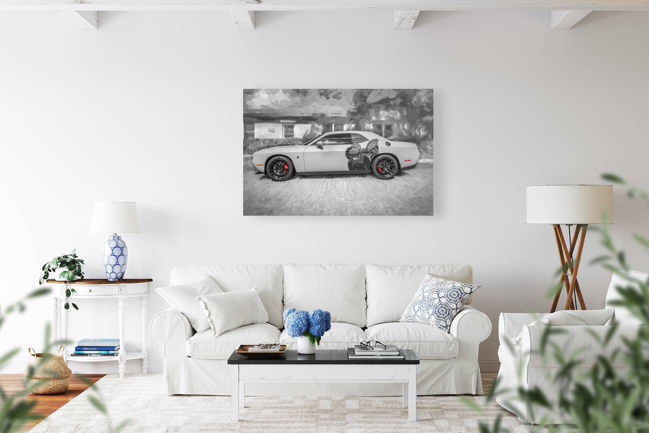 2020 Green Dodge Challenger Hemi RT Shaker X2 1 Reproduction