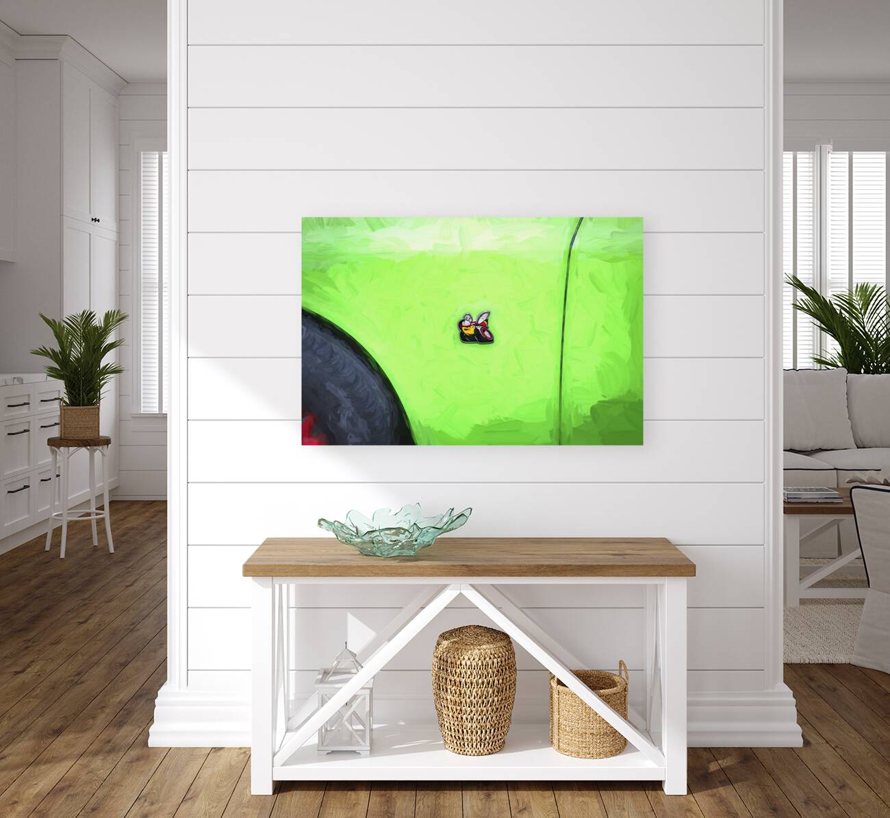 2020 Green Dodge Challenger Hemi RT Shaker X2 16 Reproduction