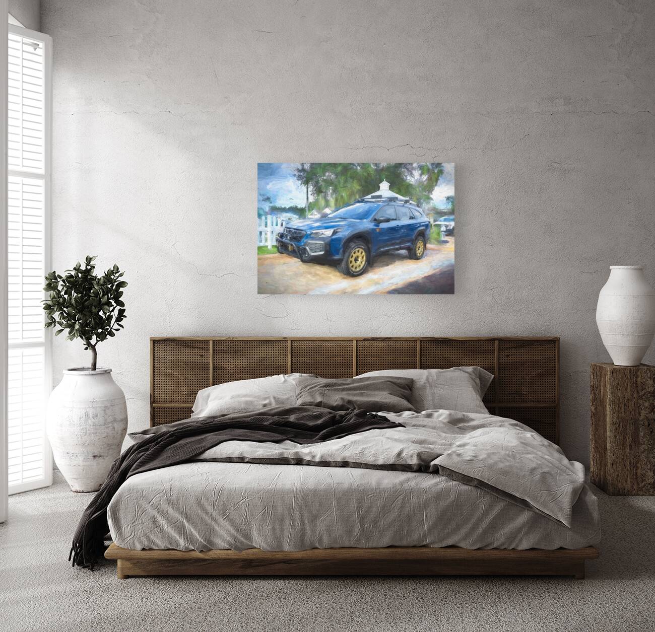 2024 Blue Subaru Outback Wilderness X1 13 Reproduction