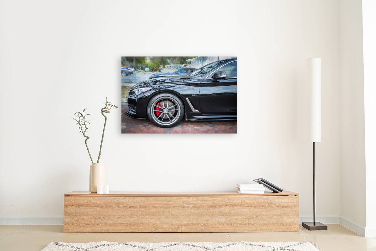 2018 Black Infiniti Q60 3.0T Coupe X1 1 Reproduction