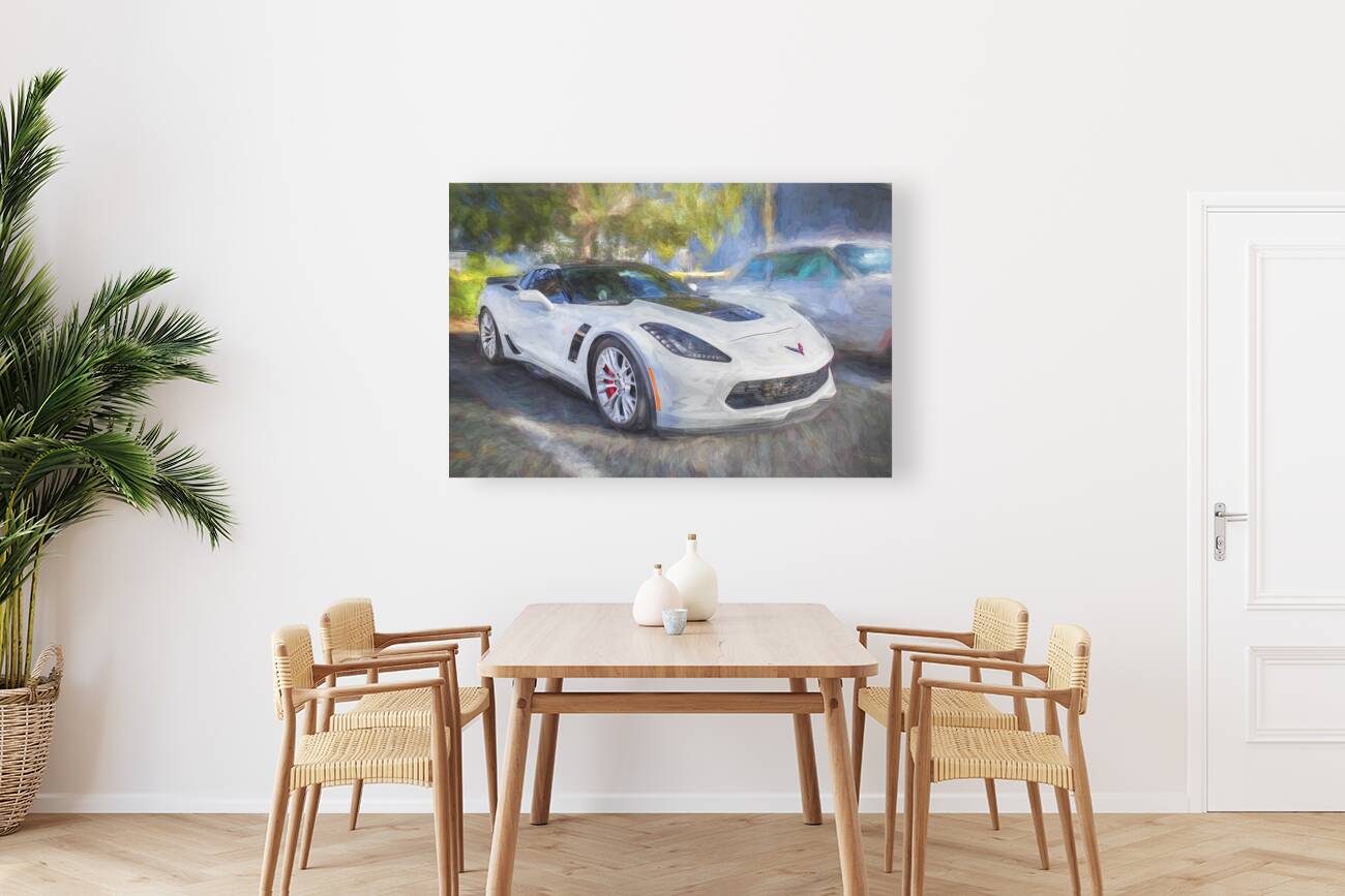 2017 White Chevrolet Corvette ZO6 X15 11 Reproduction