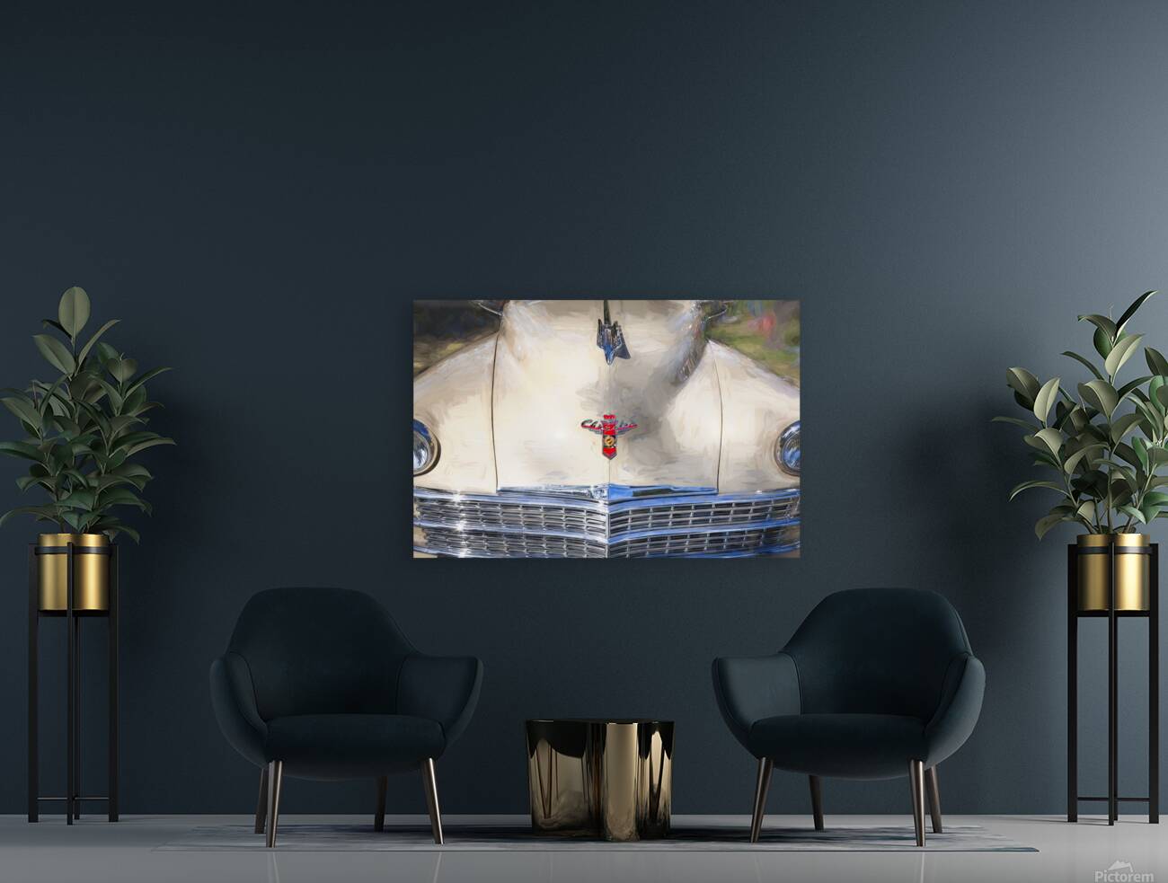 1947 Tan Chrysler Town And Country Sedan 4 Door X1 1 Reproduction