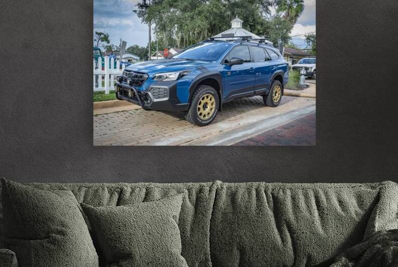 2024 Blue Subaru Outback Wilderness X1 5 by Rich Franco