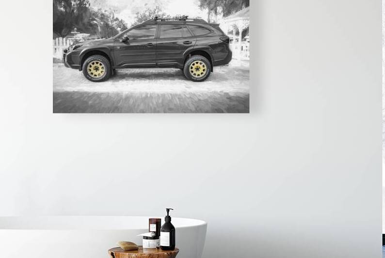 2024 Blue Subaru Outback Wilderness X1 8 by Rich Franco