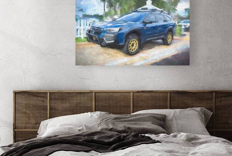 2024 Blue Subaru Outback Wilderness X1 13 by Rich Franco