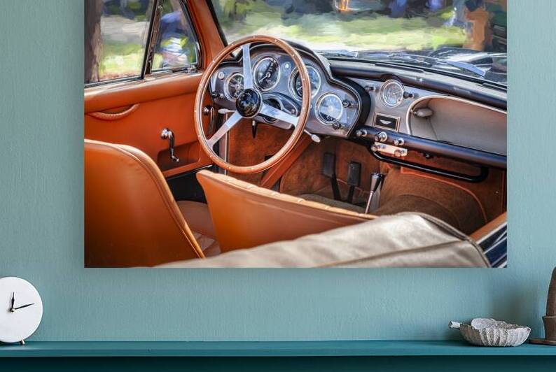 1959 Black Aston Martin DB MKIII Convertible X1 4 by Rich Franco