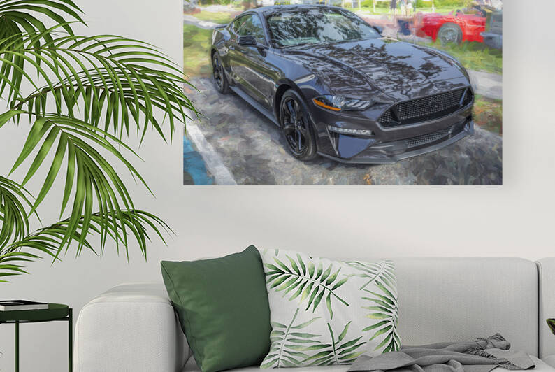 2023 Ford Mustang Dark Matter Gray GT50 X100 1 by Rich Franco