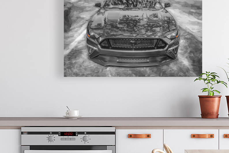 2023 Ford Mustang Dark Matter Gray GT50 X100 3 by Rich Franco