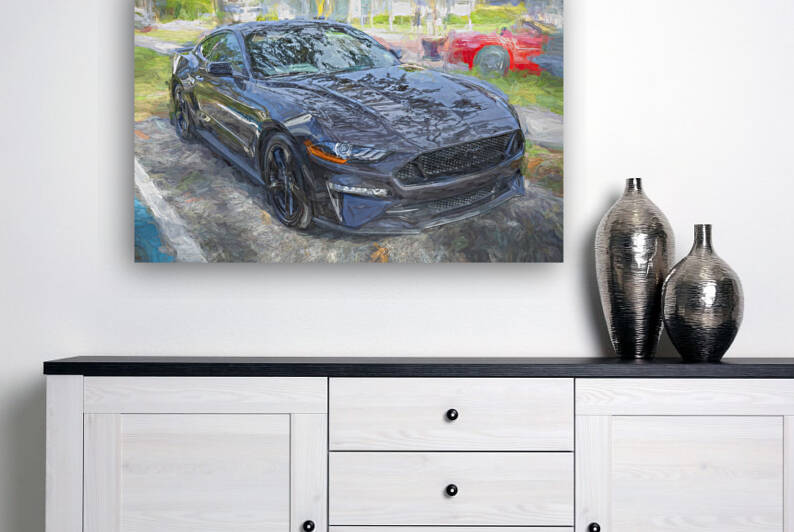 2023 Ford Mustang Dark Matter Gray GT50 X100 10 by Rich Franco