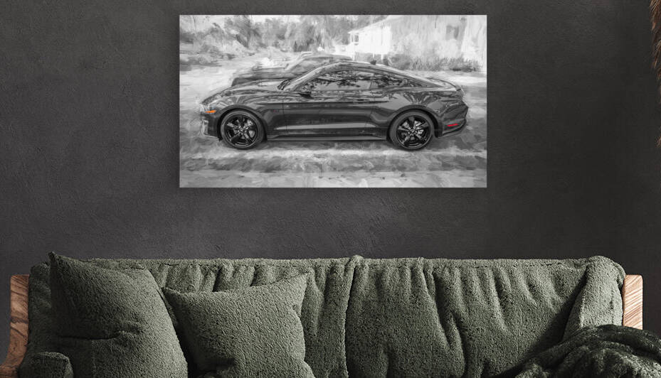 2023 Ford Mustang Dark Matter Gray GT50 X100 11 by Rich Franco