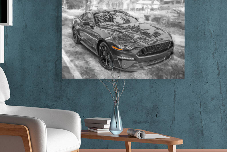 2023 Ford Mustang Dark Matter Gray GT50 X100 12 by Rich Franco