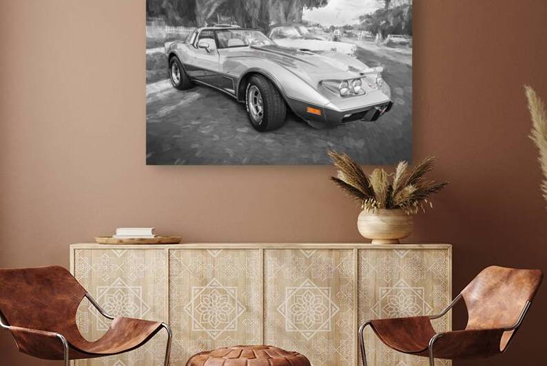 1978 Silver 25th Anniversary Corvette C3 X 8 by Rich Franco