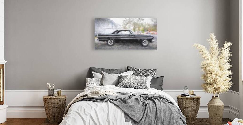 1965 Black Ford Falcon Sprint X2 2 by Rich Franco