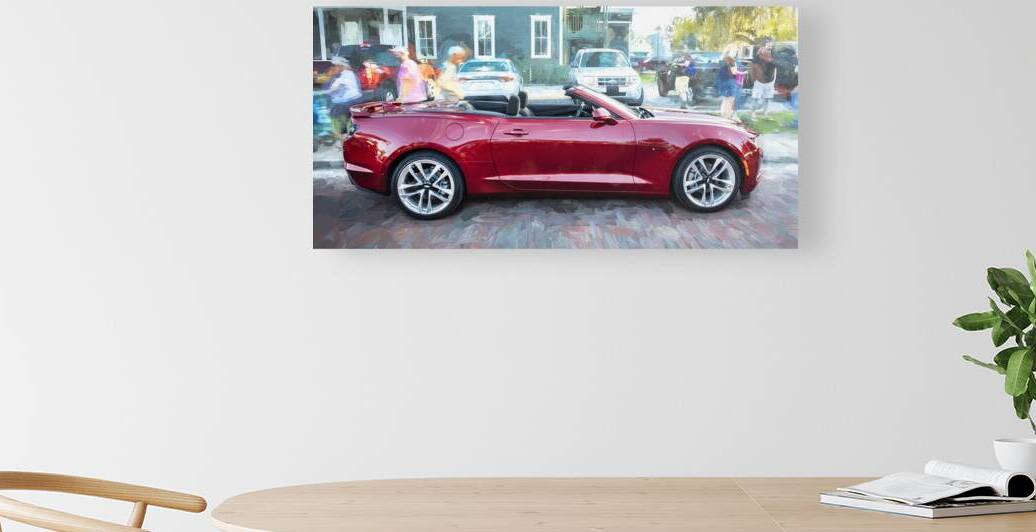 2023 Red Chevrolet Camaro Convertible X 3 by Rich Franco