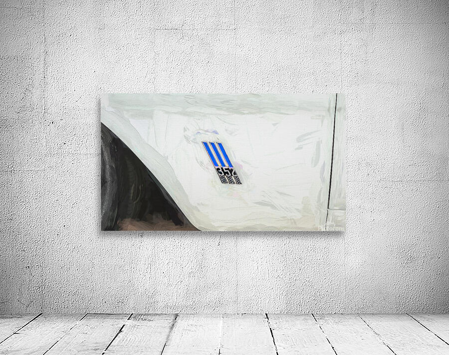 1966 White Ford Galaxie Custom 500 XL X 1 Wall Preview