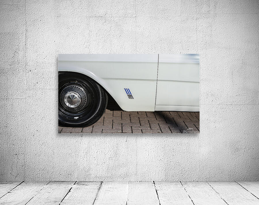 1966 White Ford Galaxie Custom 500 XL X 11 Wall Preview
