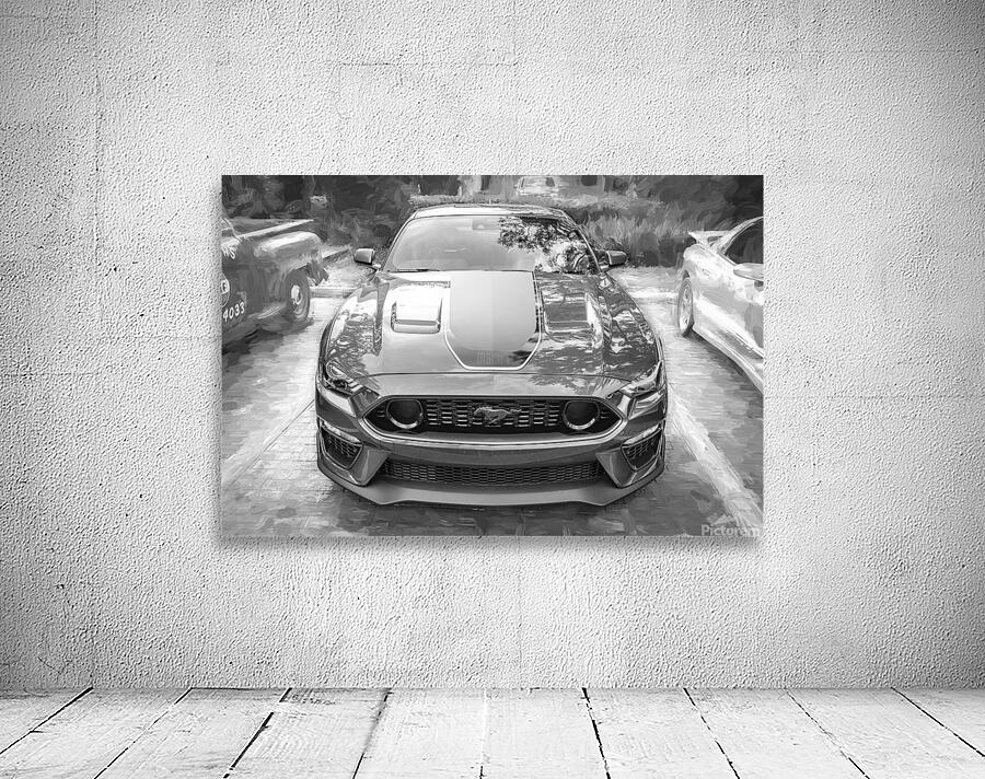  2022 Ford Mustang Mach 1 Eruption Green X 5 Wall Preview