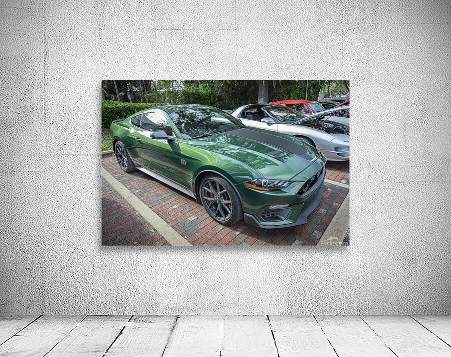  2022 Ford Mustang Mach 1 Eruption Green X 11 Wall Preview