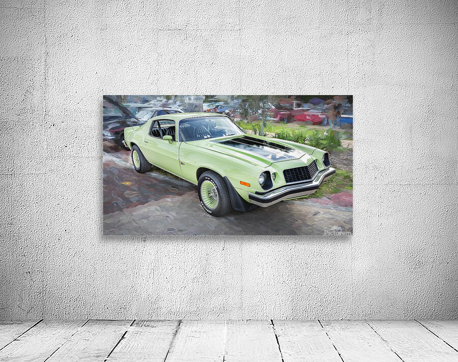 1974 Green Chevrolet Camaro Z28 x100 4 Wall Preview