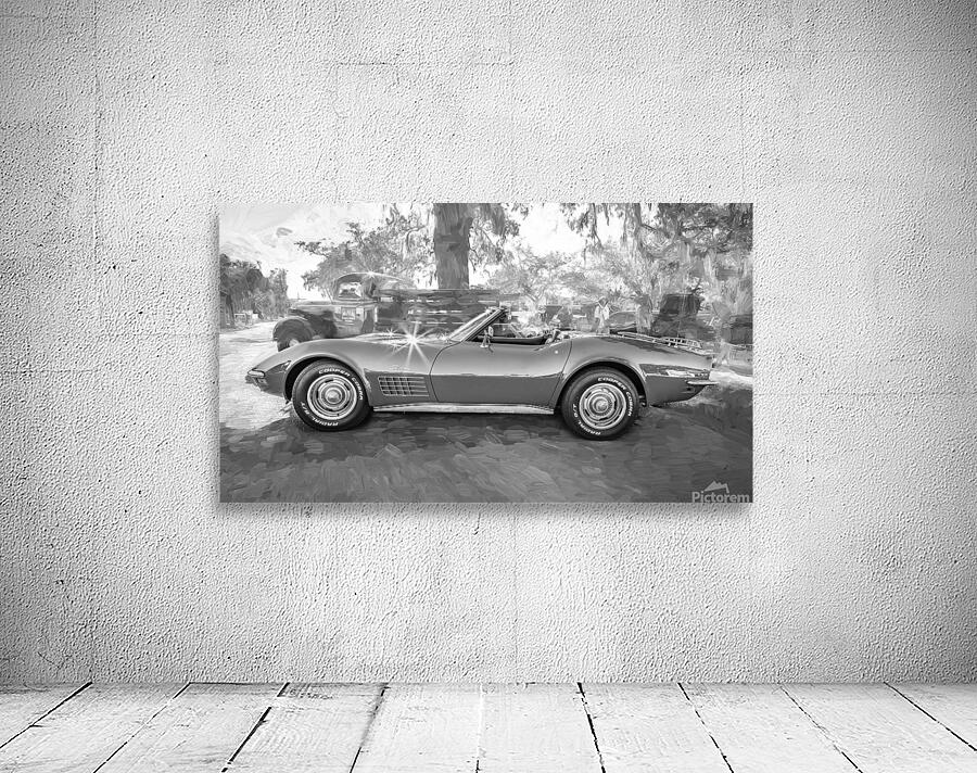 1971 Red Chevrolet C3 Corvette x 19 Wall Preview