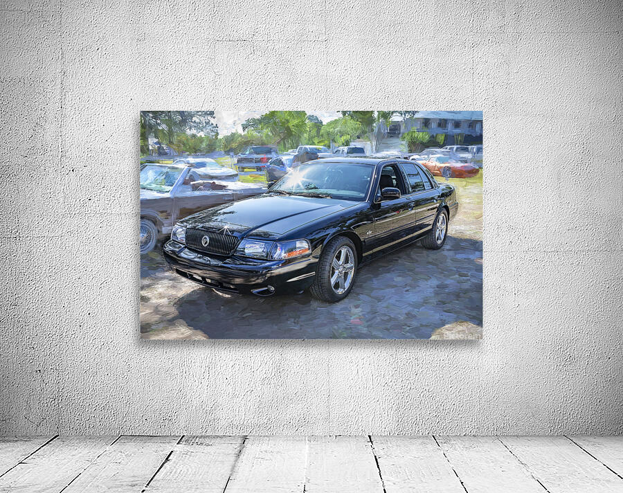 2003 Black Mercury Marauder X 7 Wall Preview