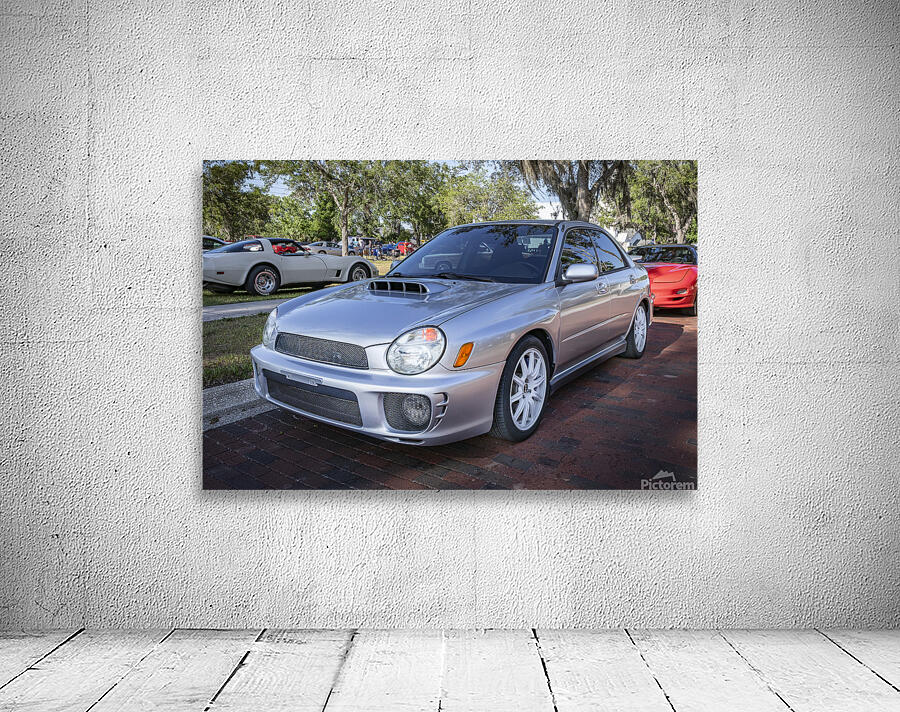 2002 Subaru Impreza WRX Sti X 5 Wall Preview