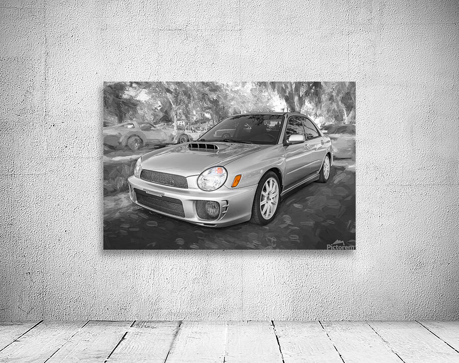 2002 Subaru Impreza WRX Sti X 8 Wall Preview