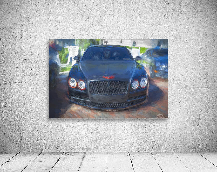 2014 Black Bentley Flying Spur X 1 Wall Preview