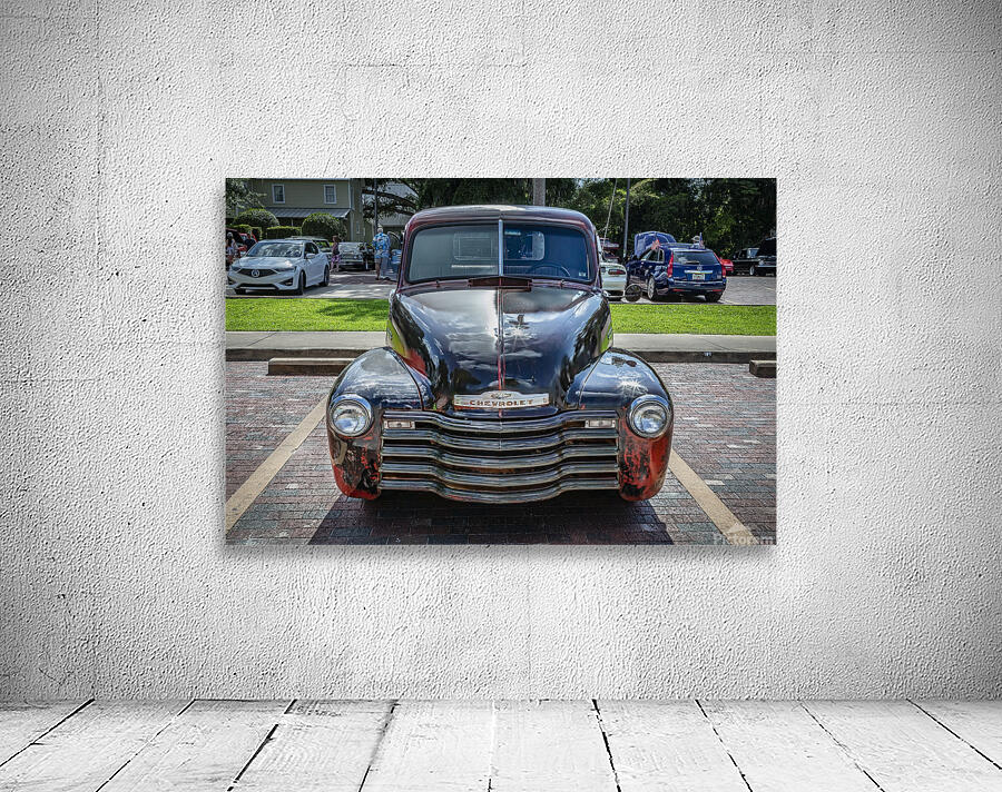 1950 Chevrolet Pick Up Truck Rat Rod 3100 X 6 Wall Preview