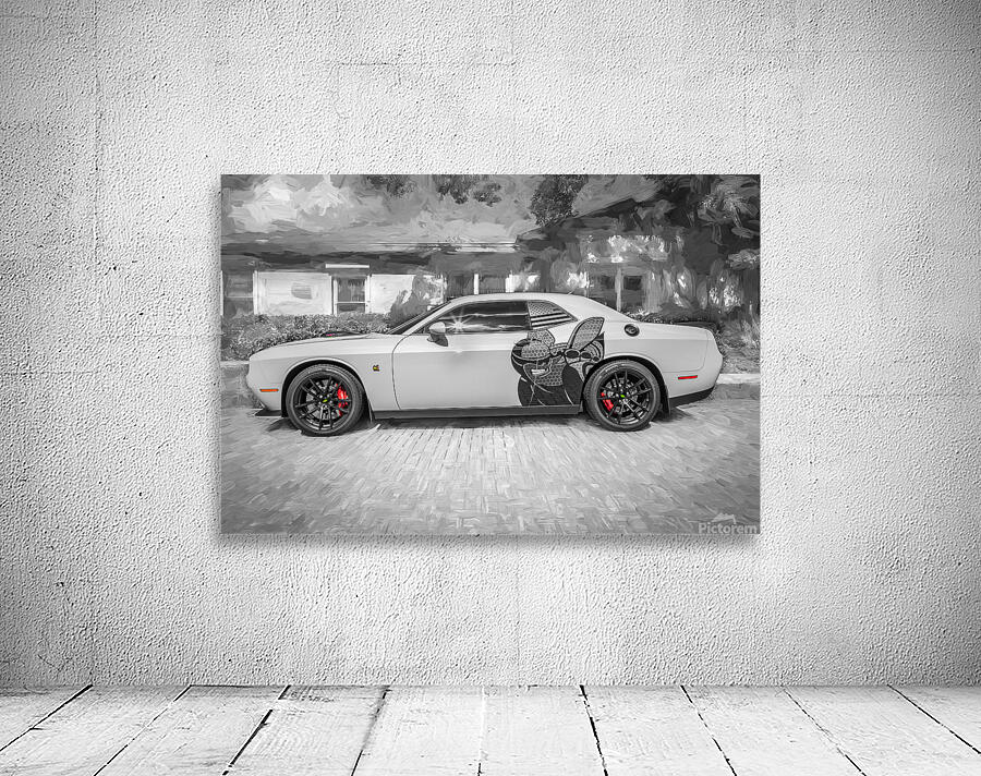 2020 Green Dodge Challenger Hemi RT Shaker X2 1 Wall Preview