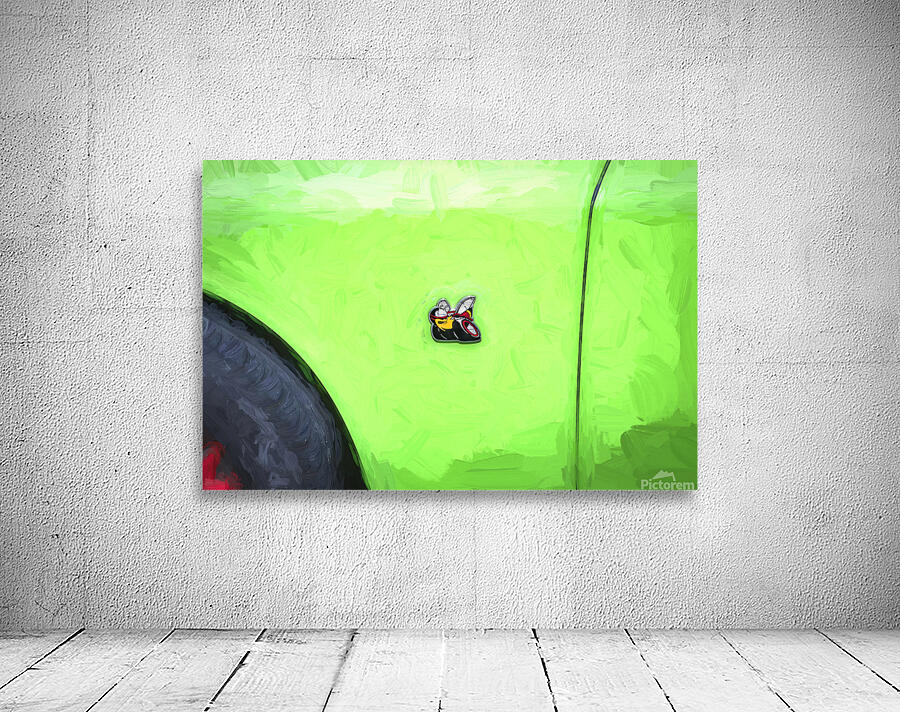 2020 Green Dodge Challenger Hemi RT Shaker X2 16 Wall Preview