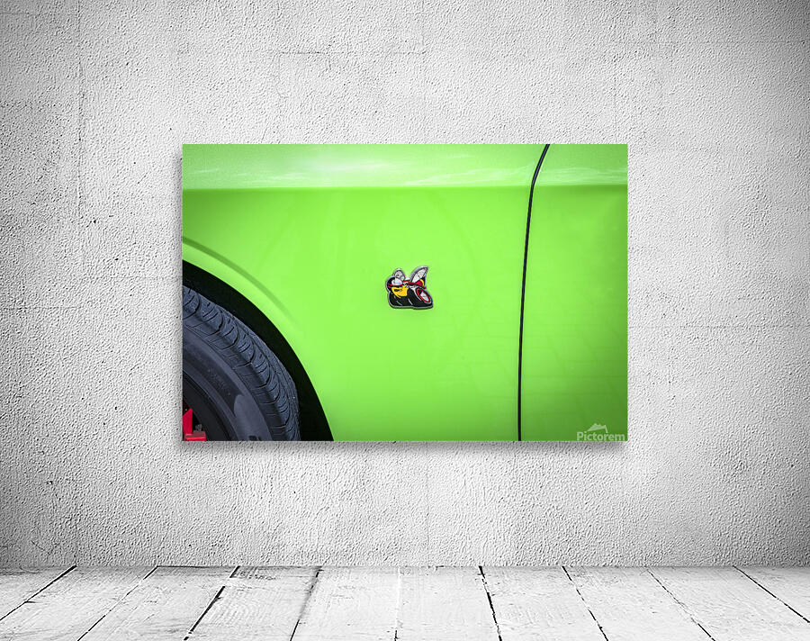 2020 Green Dodge Challenger Hemi RT Shaker X2 22 Wall Preview