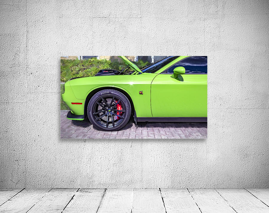 2020 Green Dodge Challenger Hemi RT Shaker X2 23 Wall Preview