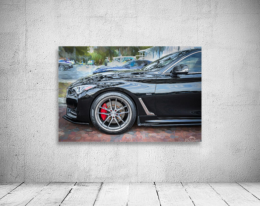 2018 Black Infiniti Q60 3.0T Coupe X1 1 Wall Preview