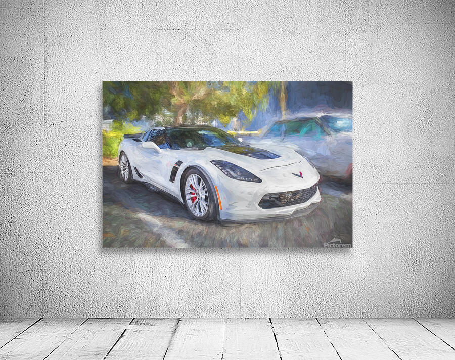 2017 White Chevrolet Corvette ZO6 X15 11 Wall Preview