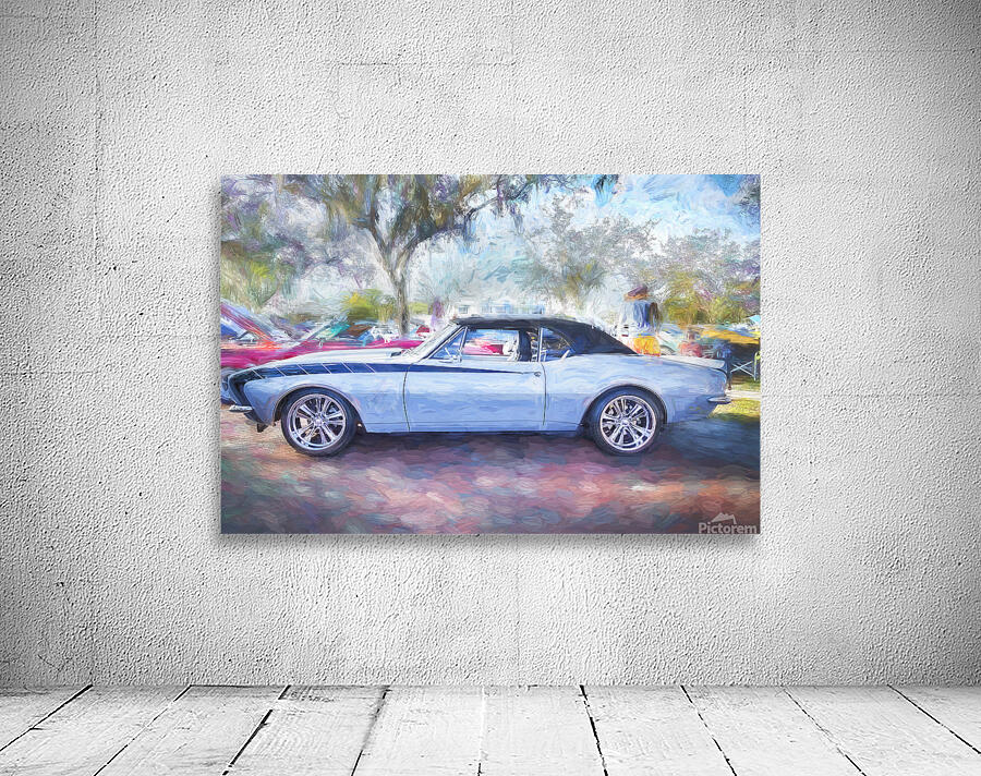 1967 Gray Camaro Restomod X1 7 Wall Preview