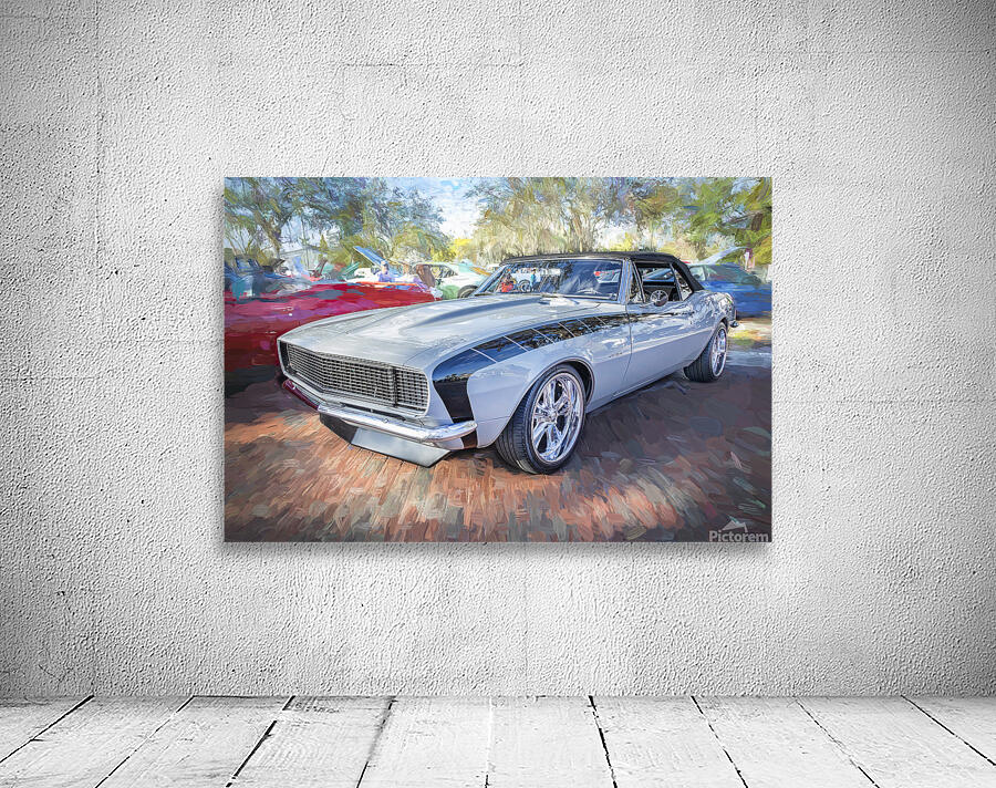 1967 Gray Camaro Restomod X1 11 Wall Preview