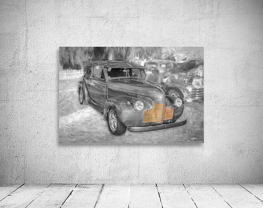 1940 Chevrolet Master Deluxe Town Sedan X100 1 Wall Preview