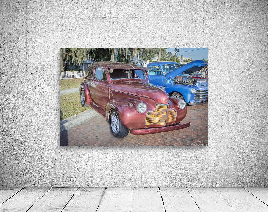 1940 Chevrolet Master Deluxe Town Sedan X100 11 Wall Preview