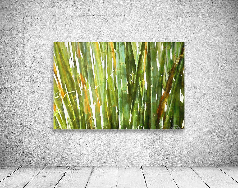 Bamboo Abstract X103 Wall Preview