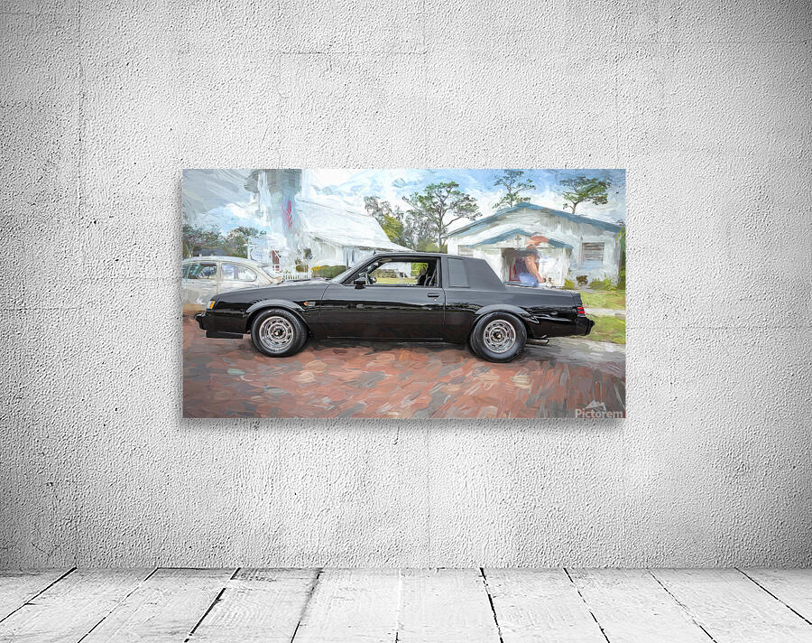 1988 Black Buick Grand National X 9 Wall Preview