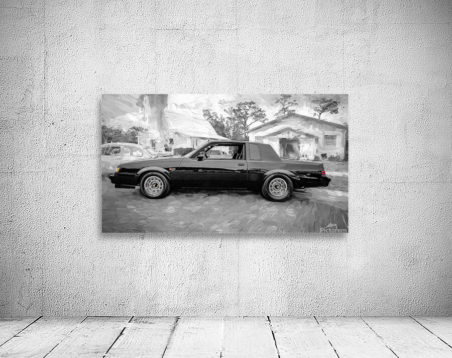 1988 Black Buick Grand National X 20 Wall Preview