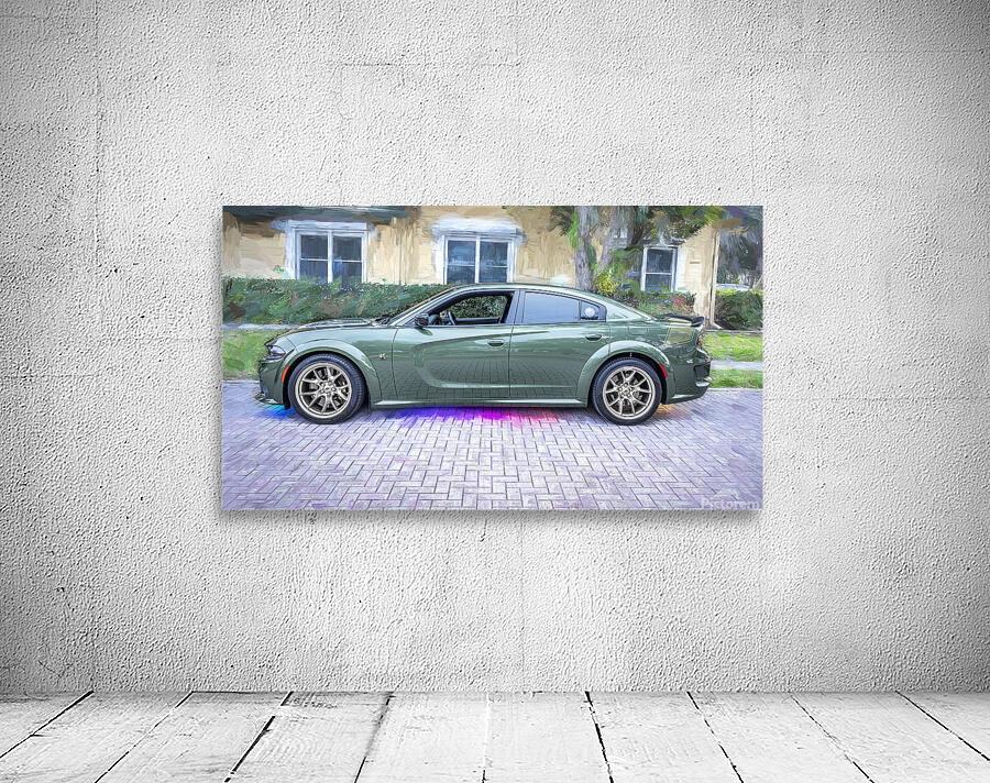 2023 Green Dodge Charger Swinger Scat Pack X 6 Wall Preview