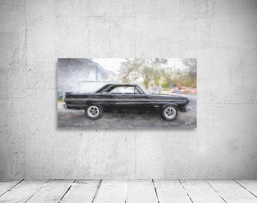 1965 Black Ford Falcon Sprint X2 2 Wall Preview